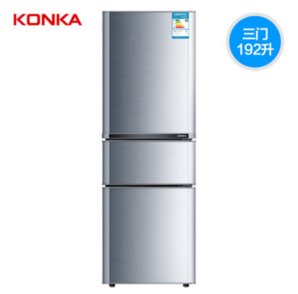 KONKA 康佳 BCD-192MT 三门冰箱 192L