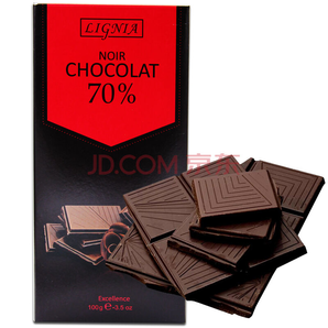 LIGNIA 利妮雅 70%可可非凡黑巧克力 100g