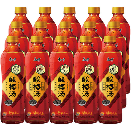 tingyi 康師傅 酸梅湯 中式風味果汁飲料 500ml*15瓶