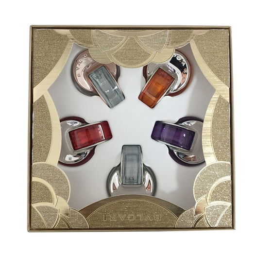 bvlgari宝格丽水晶系列香水5件套15ml*5礼盒套装