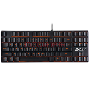 Dareu 达尔优 DK100 机械键盘 (红轴、87键、黑色、无光) 84元（需用券）