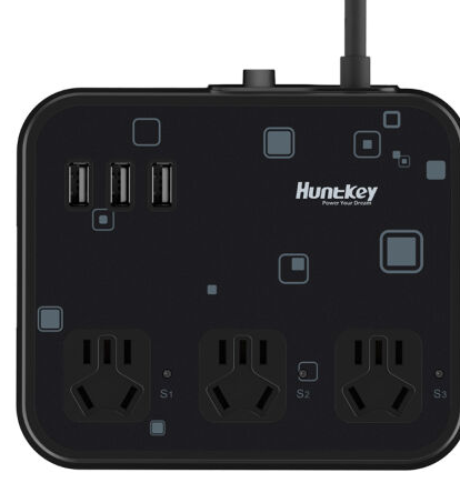 huntkey 航嘉 智慧云 智立方标准版usb充电插座 折36元(69,199-100)