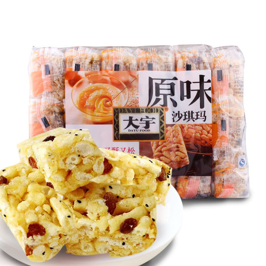 大宇 原味 沙琪玛 500g*11件 凑单品 折5元(17.8,双重优惠)