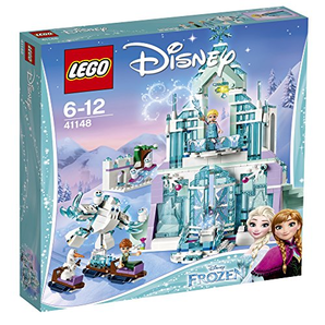 LEGO 乐高 Disney Princess 迪士尼公主系列 6岁-12岁 艾莎的魔法冰雪城堡 41148