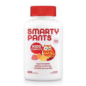 SmartyPants Gummy Vitamins 儿童多种复合维生素软糖 120颗