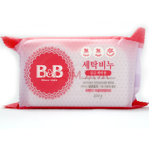 B&B 保宁 婴幼儿洗衣皂 薰衣草味 韩国版 200g/个  合5.65元/件