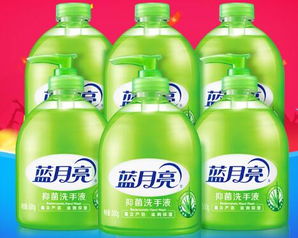 蓝月亮 芦荟抑菌 洗手液 500g 6瓶装 49.9元包邮（折合8.31元/瓶）