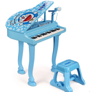 Doraemon哆啦A梦 益智玩具儿童电子琴 