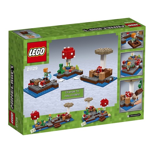 lego 乐高 21129 我的世界系列 蘑菇岛