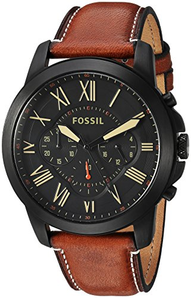 FOSSIL FS5241 古典伯爵三眼式计时腕表