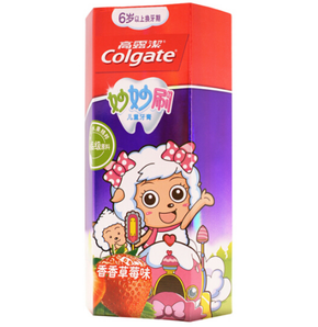 Colgate 高露洁 妙妙刷 儿童牙膏 香香草莓味 70g