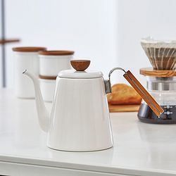 HARIO BDK-80-W 搪瓷制滴漏式咖啡壶     含税约227元