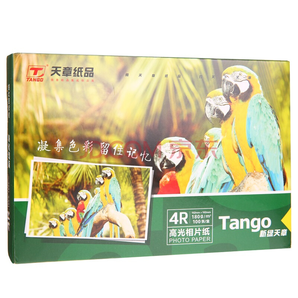 TANGO 天章 绿天章4R 6英寸高光面照片纸 180g/㎡ 100张/包