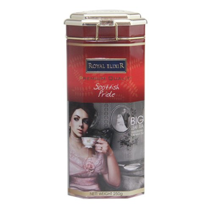 镇店之宝，斯里兰卡进口 Royal Elixir 亚锡 苏格兰风味大叶红茶罐装250g*2罐 