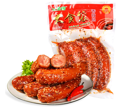 金锣 火腿肠 大食袋香辣肠 450g 折9.9元(19.8,5件5折)