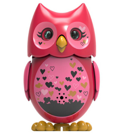 银辉玩具 智能玩具女孩礼物 知音猫头鹰(红色)slvc883550cd00101