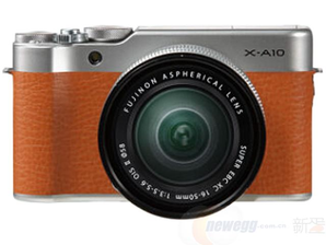 FUJIFILM 富士 X-A10（16-50mm f/3.5-5.6）APS-C画幅无反相机套机 摩卡棕 2000元包邮（赠卡、包）