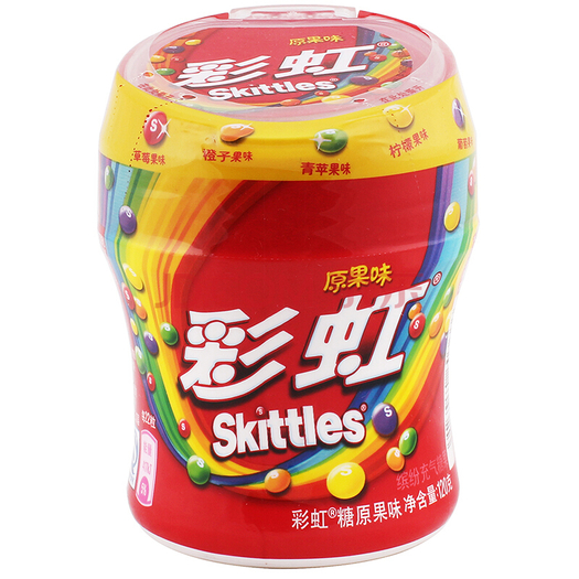 彩虹糖原味瓶装120g