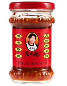 陶华碧老干妈 风味水豆豉辣椒酱 210g 5.4元，可优惠至3.24元
