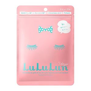 凑单品！ LuLuLun 保湿面膜 粉色款 7片装