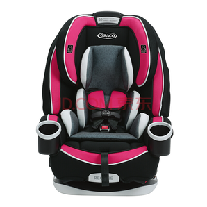 10点开始： 美国进口 GRACO(葛莱) 儿童汽车安全座椅 4ever 0-12岁 粉色 ISOFIX 1179元含税包邮