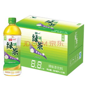 统一 绿茶 500ml 15瓶 塑料瓶 27.72元