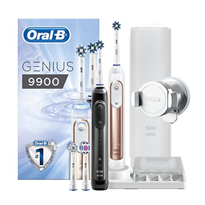 Oral-B 欧乐B Genius 9900电动牙刷2支装 含4刷头+便携盒    含税到手约￥1290