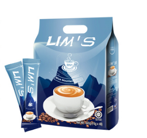 LIMS 蓝山风味速溶咖啡粉三合一 40条*1袋