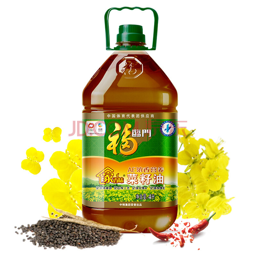 福临门家香味ae浓香营养菜籽油4l折349元