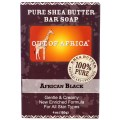 OutofAfrica,纯乳木果油肥皂块，非洲黑，4盎司（120克）
