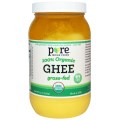 PureIndianFoods 酥油 100％有机草料 425g