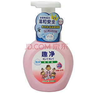 PLUS会员： LION 狮王 趣净泡沫洗手液 1瓶装 爽肤香型 250ml 