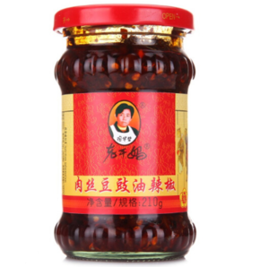 凑单品： 陶华碧 老干妈 肉丝豆豉油辣椒 210g 8.7元，可低至5元