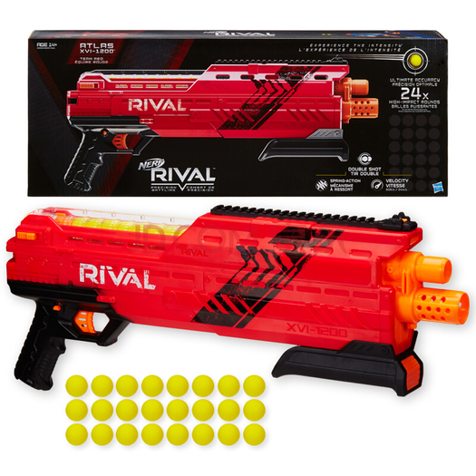 孩之宝(hasbro)nerf热火 软弹枪 rival竞争者系列 阿特拉斯1200发射器