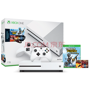 Microsoft 微软 Xbox One S 1TB家庭娱乐游戏机 雷电5限量版+《极限竞速 5》光盘版 1999元包邮