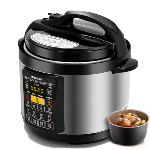 povos 奔腾 ppd519/ln572智能预约电高压力锅 5l