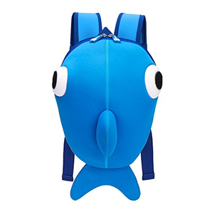 卡卡希 鲸鱼书包 2-8岁卡通3D太空棉背包