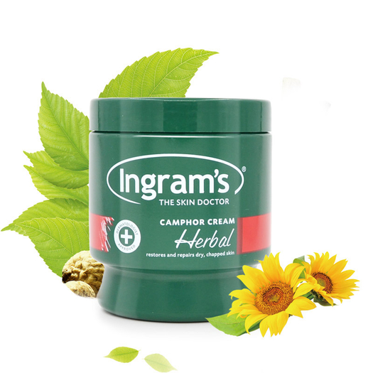 南非四大宝之一ingrams英格莱恩草本樟脑乳霜75ml159包邮45930