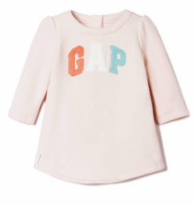 Gap 女婴儿 直筒连衣裙 79元包邮（需用券）