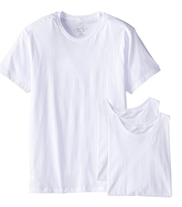 Calvin Klein 卡尔文·克莱恩 男式 棉质经典短袖圆领T恤 3件套 到手约190元