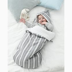 R MINI 条纹婴儿睡袋