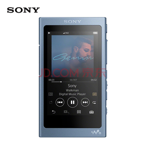 索尼（SONY）Hi-Res高解析度无损降噪音乐播放器16GB 含耳机 NW-A45HN（月光蓝）