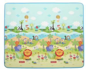 历史低价： Fisher-Price 费雪 BMF22 婴儿加厚双面爬行垫 180*200*1cm *2件 202.3元包邮