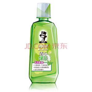 DARLIE 黑人 清心绿茶 漱口水 250ml *2件9.9元（合4.95元/件）