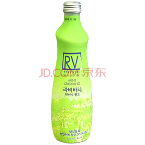 韩国进口 艾薇（RV）汽水（薄荷味） 330ml*6瓶