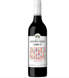 某东PLUS会员！ Jacob's Creek 杰卡斯 澳大利亚进口 J小调系列 轻盈红葡萄酒 750ml