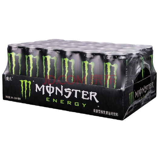 在美國功能飲料市場,monster energy是僅次於紅牛的第二大能量飲料,其