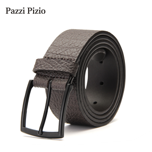 柏芝斐乐(PazziPizio)男士皮带真皮针扣腰带(T02棕色 100cm)