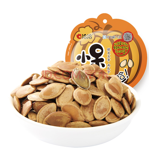 洽洽坚果炒货小呆瓜五香南瓜子60g15g4袋