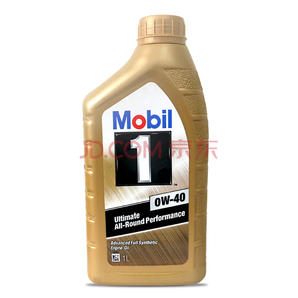PLUS会员： Mobil 美孚1号 0W-40 SN 全合成机油 1L  合47.51元/件（满299-50）
